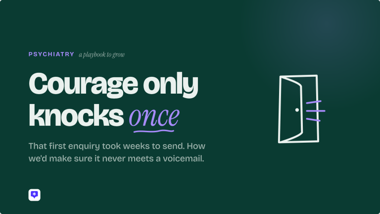 psychiatry practice playbook